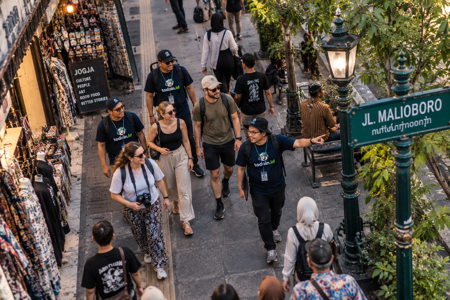 Aurora team in Yogyakarta